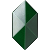 PLURIFY - 5X9 DIAMOND, GREEN, GLOSSY